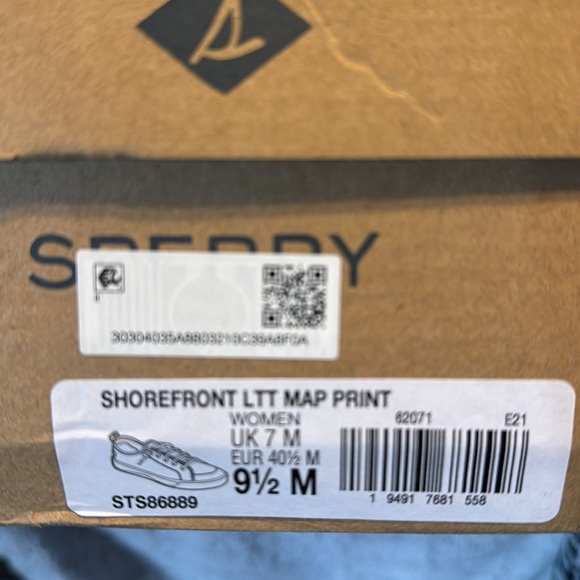 NWT Sperry Top-Sider Shoes With Memory Foam Size 9 1/2 - Picture 5 of 10